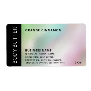 Etiópia mínima - etiqueta holográfica do produto