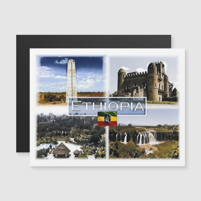 Etiópia - Mosaico - (Frente/Verso)