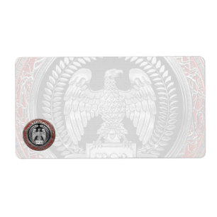 Etiqueta [100] Águia Imperial Romana Prata