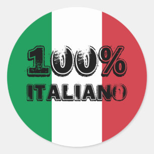 Etiqueta 100% de Italiano