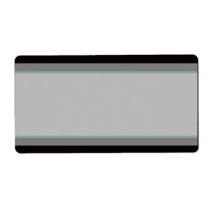 Etiqueta 1,25"x2,75" Endereço para correspondência: Teal &