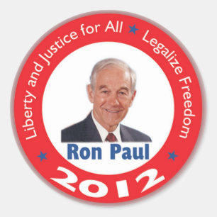 Etiqueta 2012 de Ron Paul