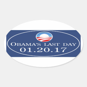 Etiqueta 2017 do dia de Obama última