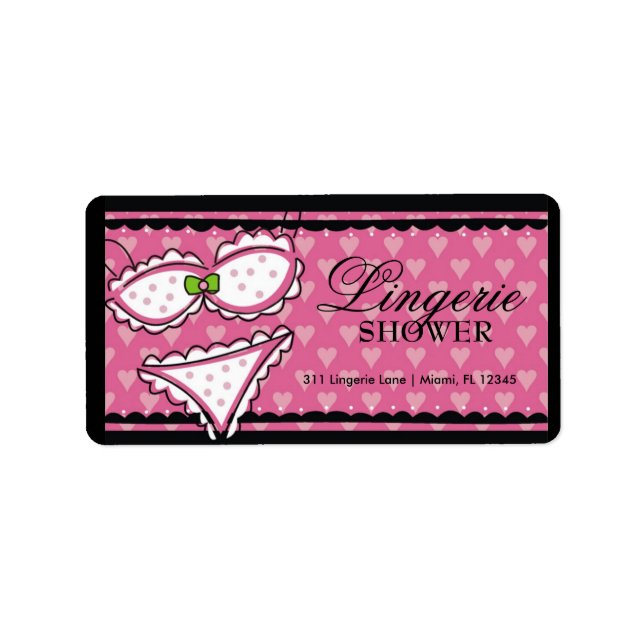 Etiqueta 311 Coração Lingerie (Frente)