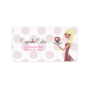 Etiqueta 311-Cupcake Cutie - louro ondulado claro