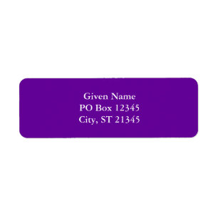 Etiqueta 660099 Roxo