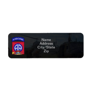 Etiqueta 82.o patch da divisão de navegação vietnam war