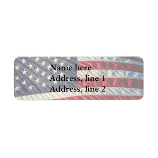 Etiqueta A bandeira americana
