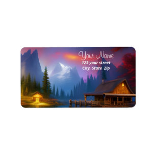 Etiqueta A Cabina na Vara N a Lua