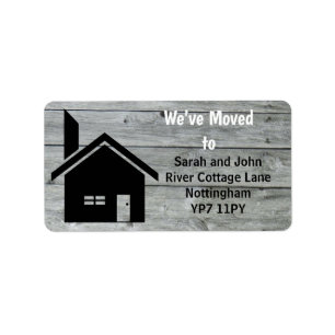 Etiqueta A Chaminé Rustic Barn Mudámos Os Rótulos De Endere