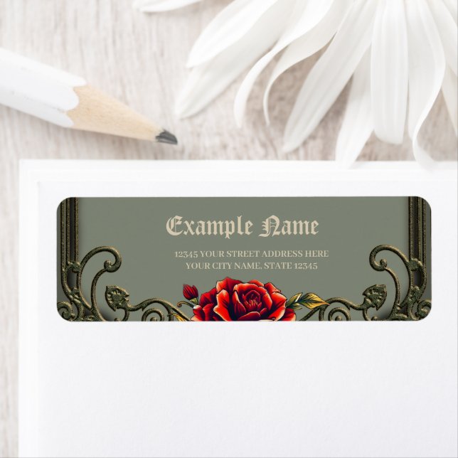 Etiqueta A flor vermelha, a flor da afeição (Insitu)