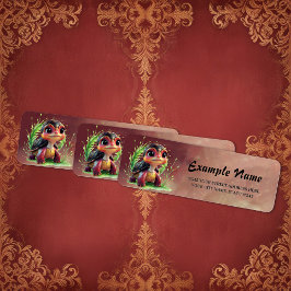 Etiqueta A look full of charm and adventure,