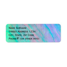 Abalone Shell Watercolor, mãe-de-pérolas