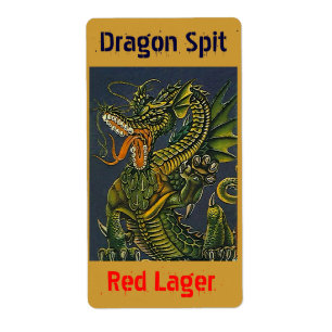 Etiqueta Abastecimento De Cabeleireiros De Cerveja Que Cria