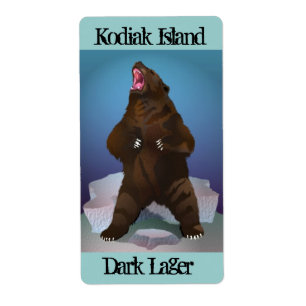 Etiqueta Abastecimento De Cabeleireiros De Cerveja Que Cria