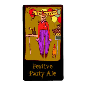 Etiqueta Abastecimento De Cabeleireiros De Cerveja Que Cria