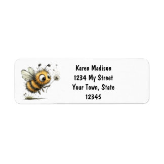 Etiqueta Abeja Personalizada