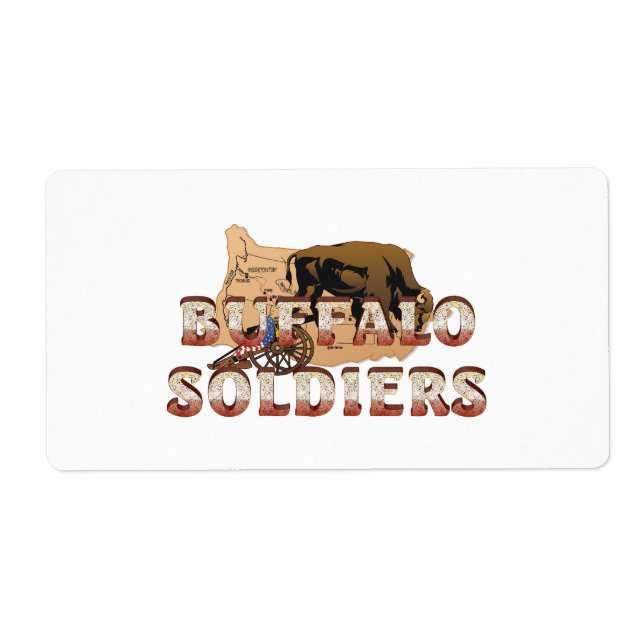 Etiqueta ABH Buffalo Soldiers (Frente)