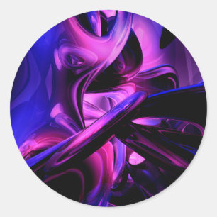 Etiqueta abstrata das paixões fluorescentes