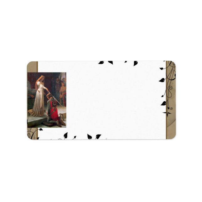 Etiqueta Accolade-The-Knight (Frente)