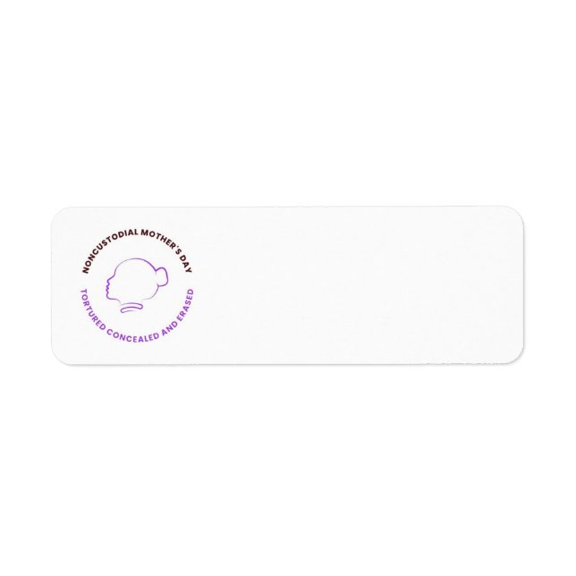 Etiqueta Address Labels For Sending Motions In The Mail (Frente)