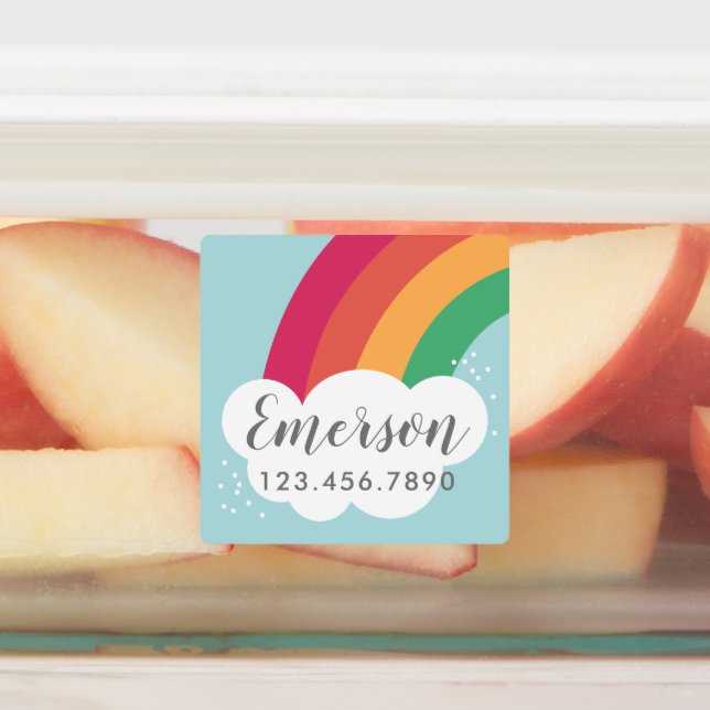 Etiqueta adesiva impermeável para crianças do arco (Afixado)