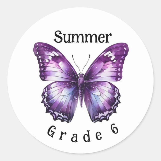 Etiqueta Adesiva Nome Personalizado Butterfly Esco (Frente)