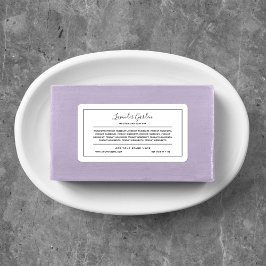 Etiqueta Adicione o Rótulo da Lista de Ingredientes de Bord