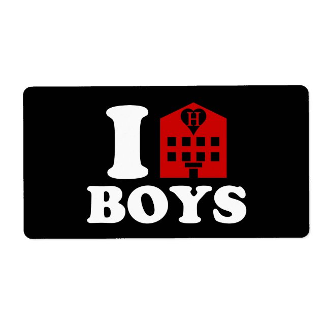 Etiqueta Adoro Hotel Boys (Frente)