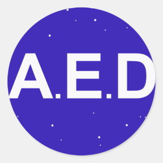Etiqueta AED