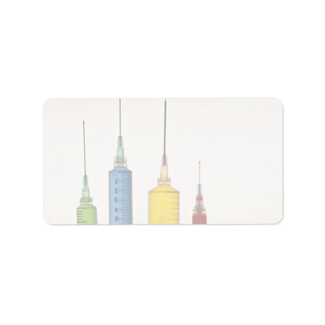 Etiqueta Agulhas hipodérmicas (Frente)