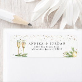 Etiqueta Alegria Espelhante | Endereço de Casamento de Verd