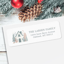 Algodão de Natal de inverno em branco