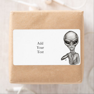 Etiqueta Alienígena ruim, você é a próxima!