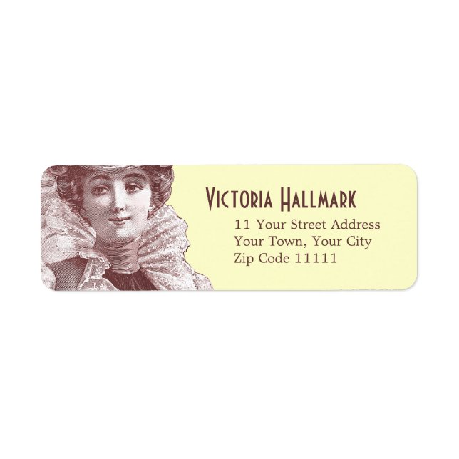 Etiqueta Aluring Victorian Beauty - Belle Epoque Diva (Frente)