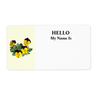Etiqueta Amarelo Salta Viola Sorbet