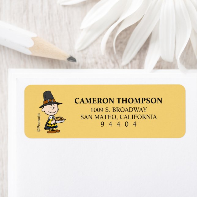 Etiqueta Amendoins | Charlie Brown Pilgrim (Insitu)