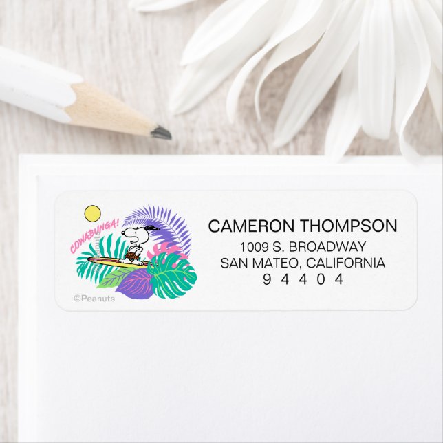 Etiqueta Amendoins | Cowabunga Snoopy (Insitu)