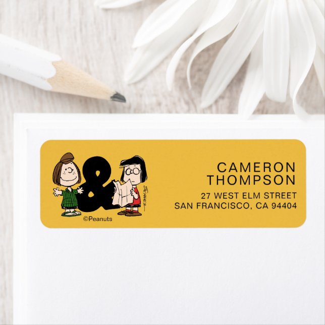 Etiqueta Amendoins | Peppermint Patty & Marcie (Insitu)