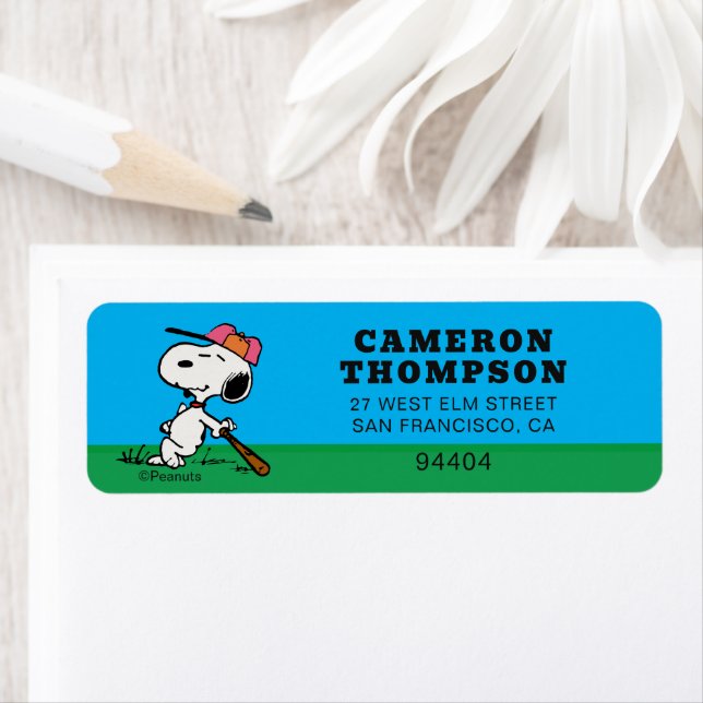 Etiqueta Amendoins | Snoopy no Bat (Insitu)