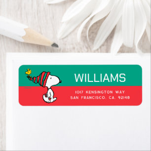 Etiqueta Amendoins Snoopy & Woodstock Warm Wish