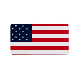 Etiqueta American Flag Magically Flag