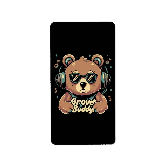 Etiqueta Amigo do groove (Frente)