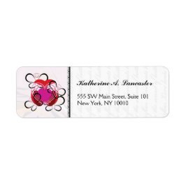 Etiqueta Amor de Borboleta | Batida do Amor Decorativo