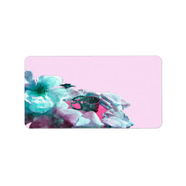 Etiqueta Anéis com pétalas de rosa branca