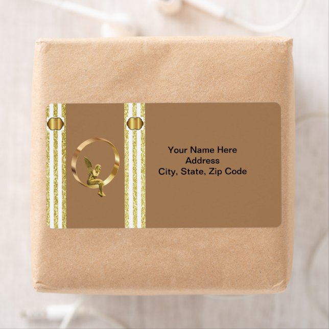 Etiqueta Angel Beige Labels (Insitu)