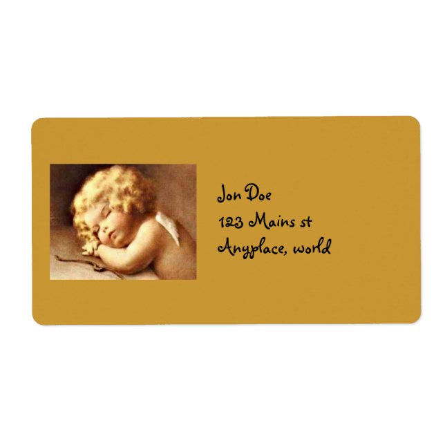 Etiqueta Angel Power (Frente)