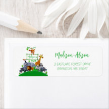 Animais Selvagens Uma Selva verde safari inverno