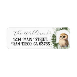 Etiqueta Animal da floresta Greenerescência Forest Book par