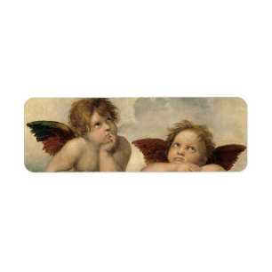 Etiqueta Anjos de Raphael Cherubs
